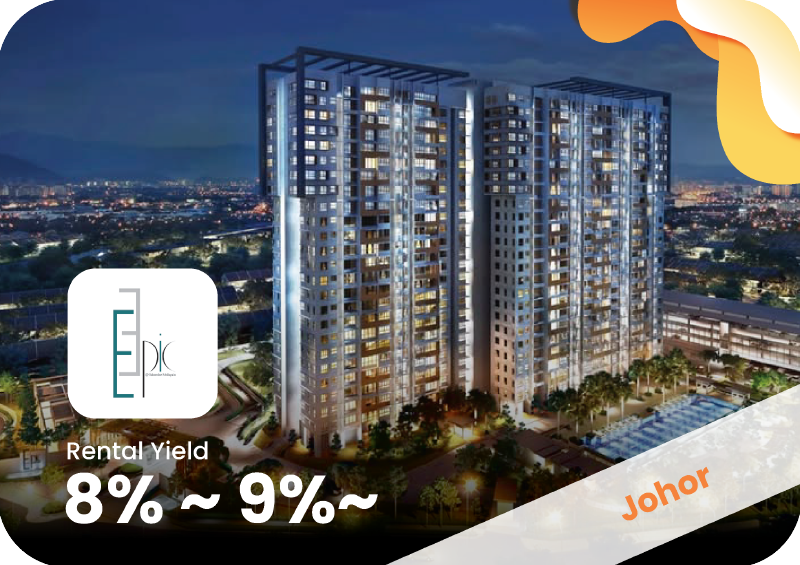 Epic · Johor · 8–9% yield